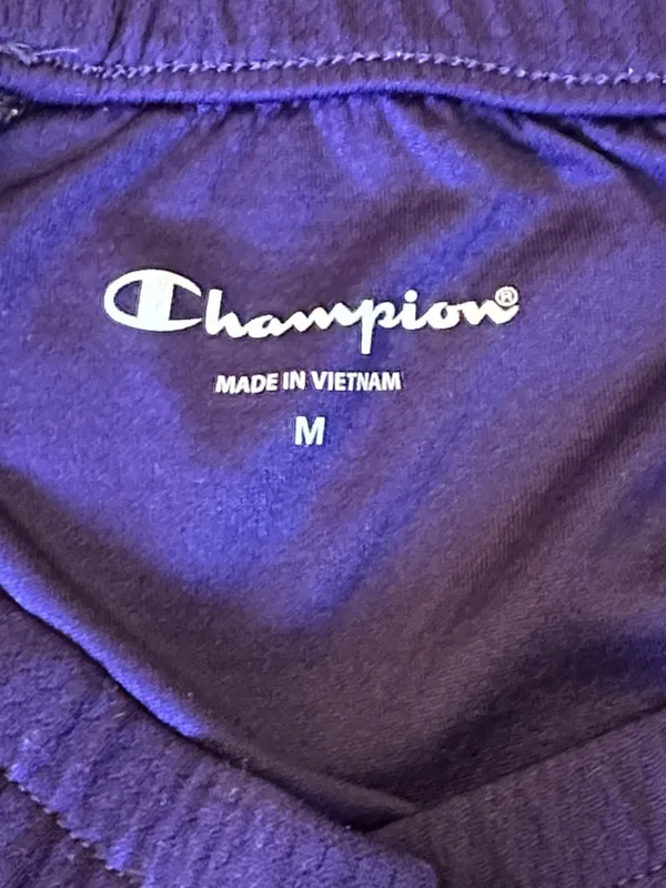 High Point University Gray Tee + Black Adidas Tee + Purple HPU Shorts Set Sz M - Image 12