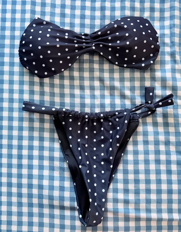 ASOS Polka Dot Bikini Set - Image 2