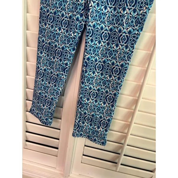 Aryeh Blue Pull On Crops Size‎ Small - Image 5