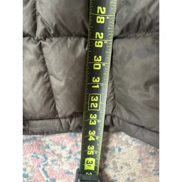 The North Face Metropolis 600‎ Down Parka Brown Hooded Puffer Jacket Womens S - Image 8