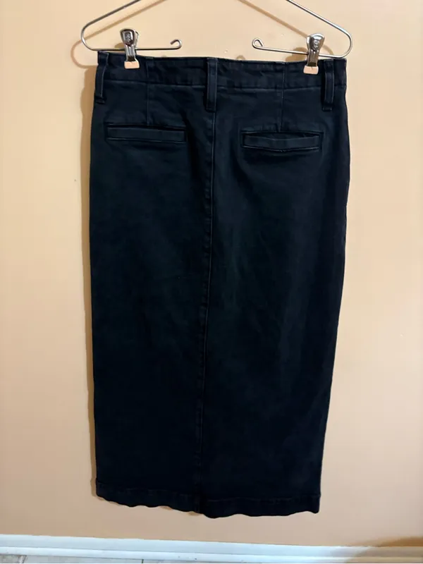 J. Crew Denim Maxi Skirt in Black - Image 5
