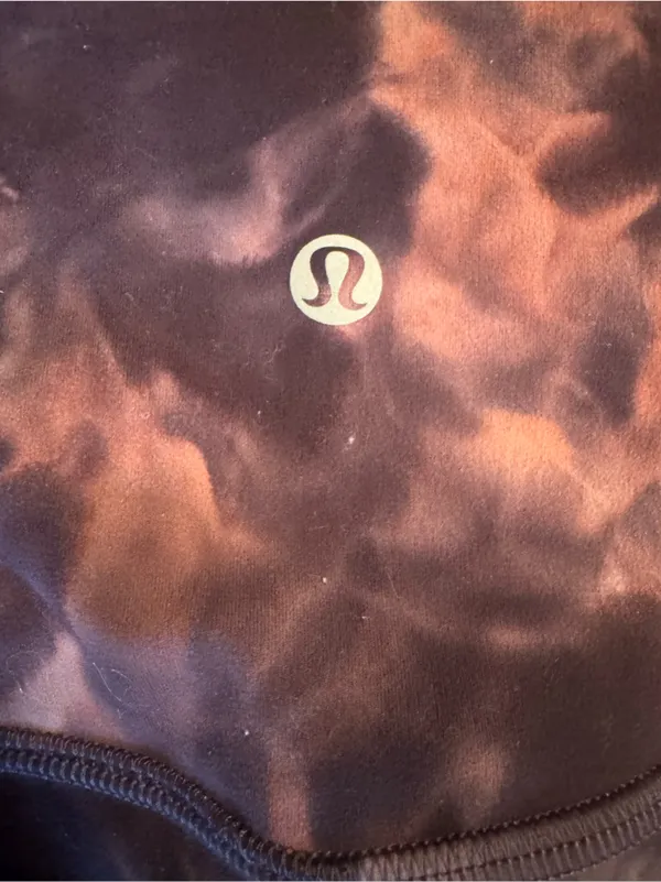 Lululemon Align High-Rise Biker Short 8" Diamond Dye Graphite Size 8 - Image 4