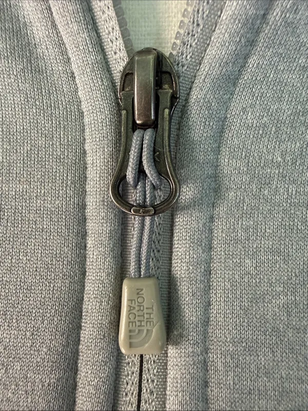 The North Face Women's Agave Full-Zip Soft Fleece Jacket in Light Grey - Image 5