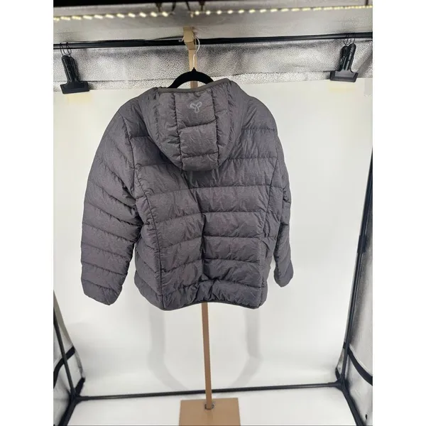 Tna Aritzia The Little Puff Packable Down Puffer Jacket Size 1X Charcoal - Image 16