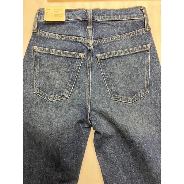 Universal Thread Womens High Rise Flare‎ Jeans Comfort Stretch Blue Size 00R New - Image 9