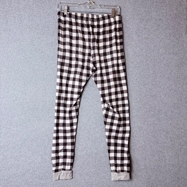 Honest Baby Clothing Black/White Matching Pajama Set Organic Cotton Men L Wmn S - Image 6