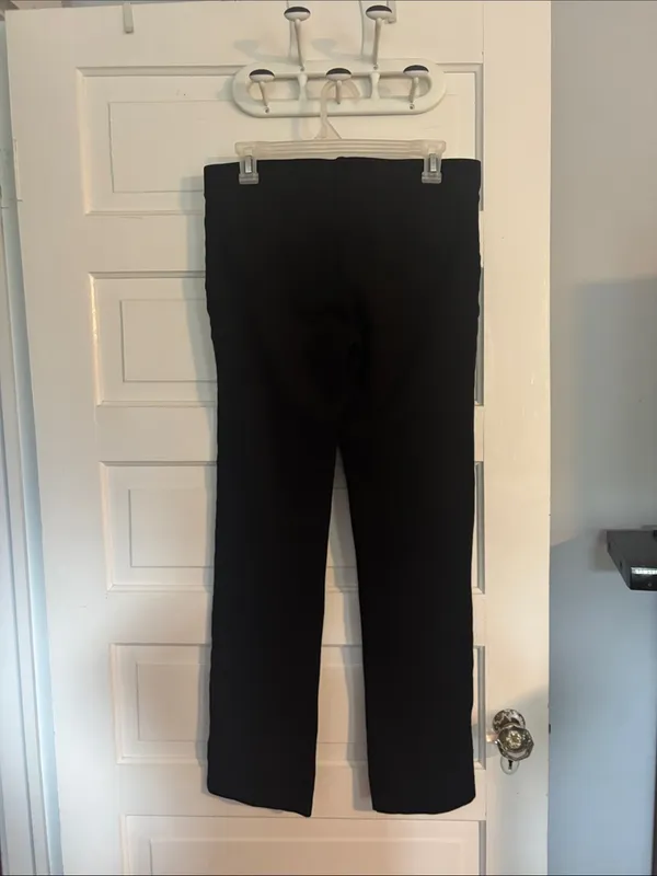 Betabrand Black Ponte Bootcut Pants - Image 3