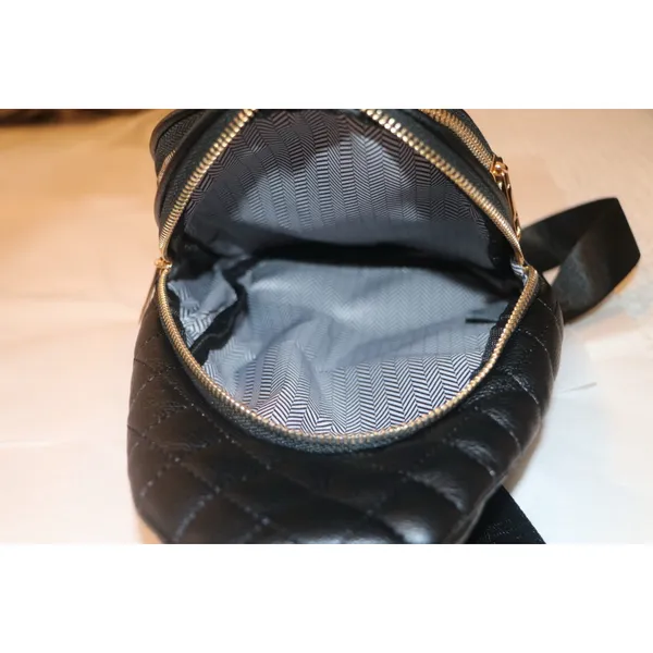 SG SUGU Emma Diamond Quilted Triple Compartment Crossbody Sling Bag - Image 7