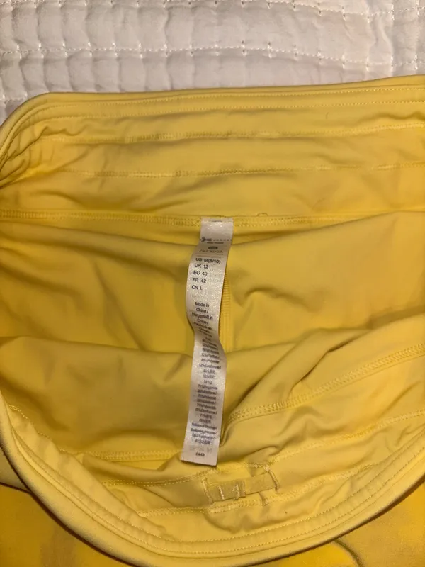 Skirt Yellow Size M - Image 2