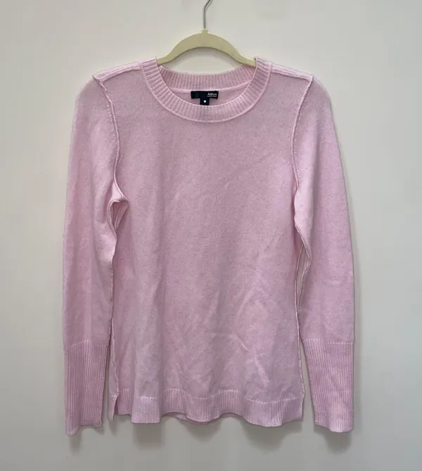 Fitted Cashmere Crewneck Sweater - 100% Exclusive - Image 2