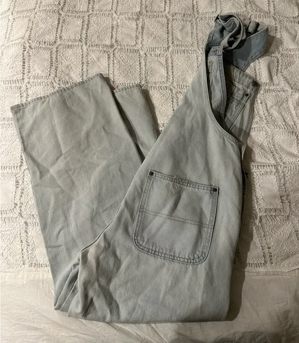 Old Navy Overalls Denim Blue Vintage - Image 4