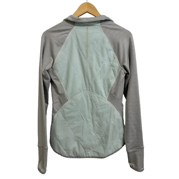 New Balance women's aqua‎ windbreaker jacket Small - Image 4