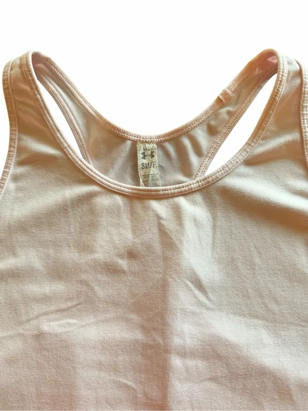 Under Armour Racerback Tank Top Pink Size Small - Image 3