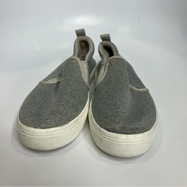 Skechers slip on shoes gray casual neutral minimalist women’s size 8.5‎ - Image 2