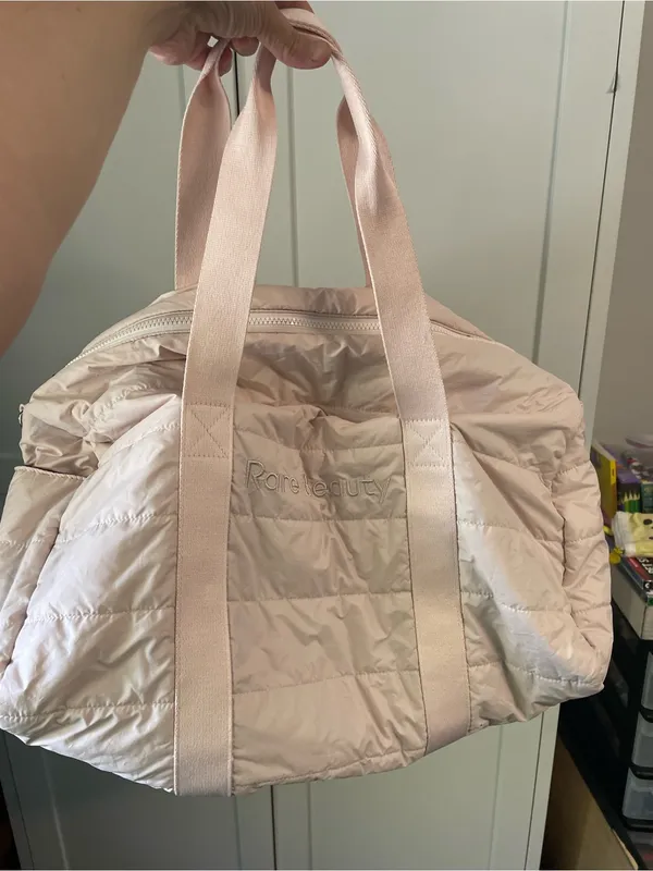Selena Gomez Rare Beauty Puffy Weekend Duffel Bag - Image 11