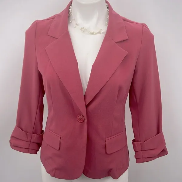 Papaya one button blazer size medium - Image 2