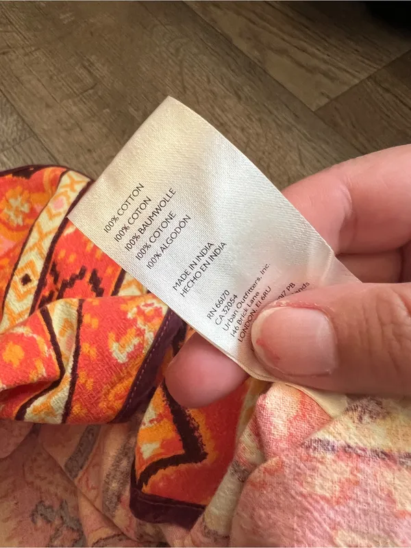 Nwt‎ Free People Cleo Wrap Skirt in Rust Combo - Image 4