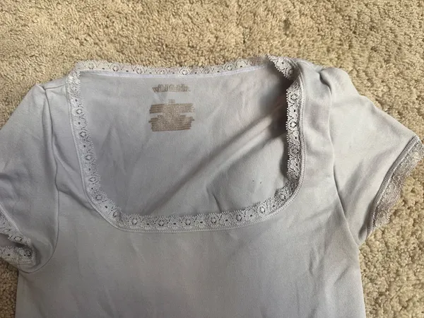 Target Top white lace - Image 4