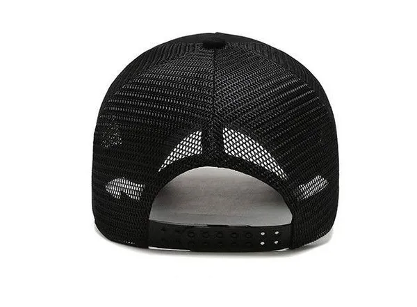 Camo/Black American Flag Hat - Tactical Military Snap Back Trucker Baseball Cap - Image 4