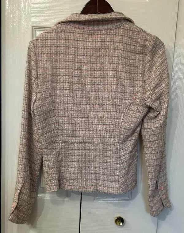 XOXO Vintage tweed blazer - Image 6