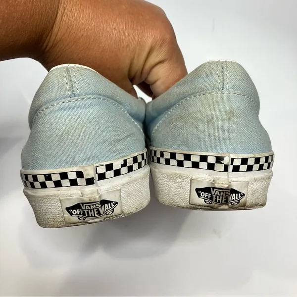 Vans low top trainers‎ sneakers light blue white - Image 10