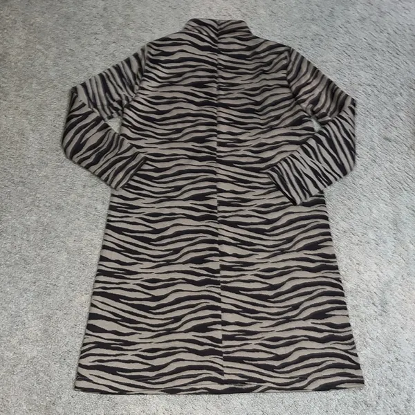 Tuckernuck Ellie Striped Mock‎ Neck Knit Dress Tiger Small - Image 5