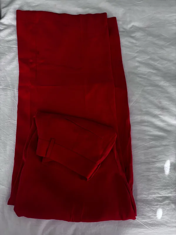 Red Zara pants - Image 3
