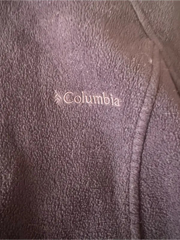 Columbia Women's Benton Springs Full Zip Fleece Jacket in Dark Purple Sz M - Image 4