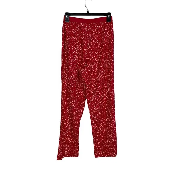 La Seuza Pajama Pants Small Red Lightweight Lounge‎ Sleepwear Cozy - Image 3
