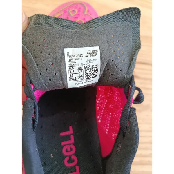 New Balance FuelCell RC Elite v2 Women Running Shoes Pink Black Size 6.5 US - Image 11