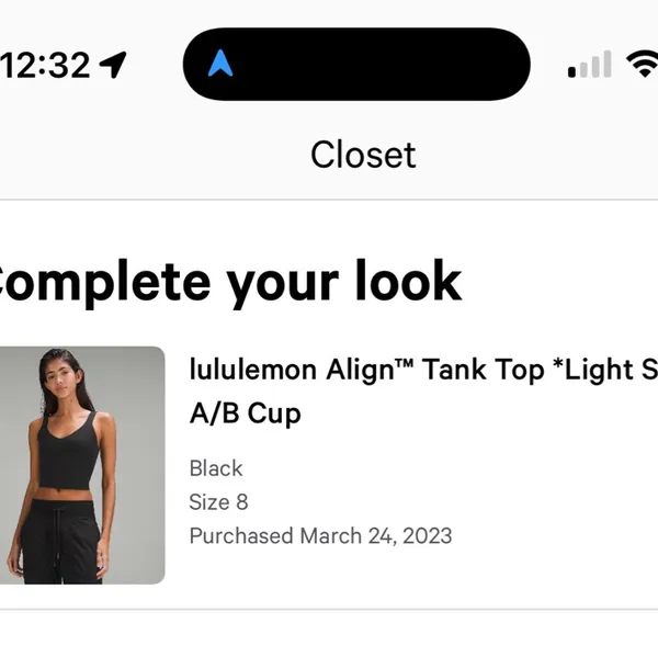 Lululemon Align Black Tank - Image 4