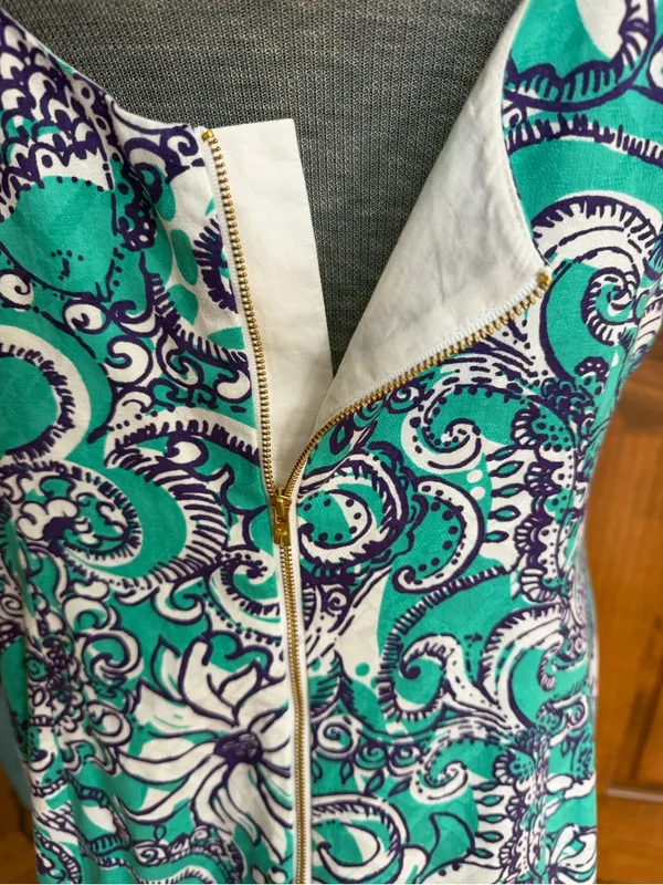 Lilly Pulitzer Eaton Shift Dress Tassel Montauk Seaside - Image 7