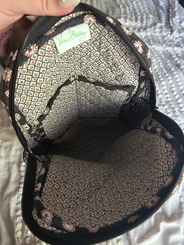 Vera Bradley | retired classic black paisley backpack - Image 5