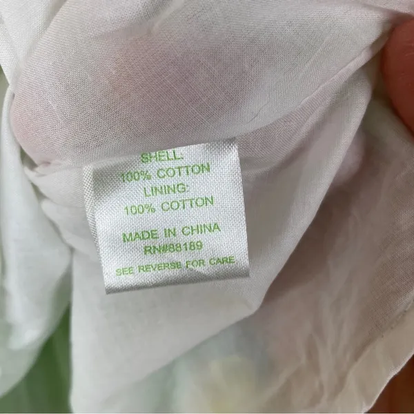 Lilly Pulitzer Richelle Elephant Ears Strapless Mini Dress Green Pink Blue Sz 0 - Image 3
