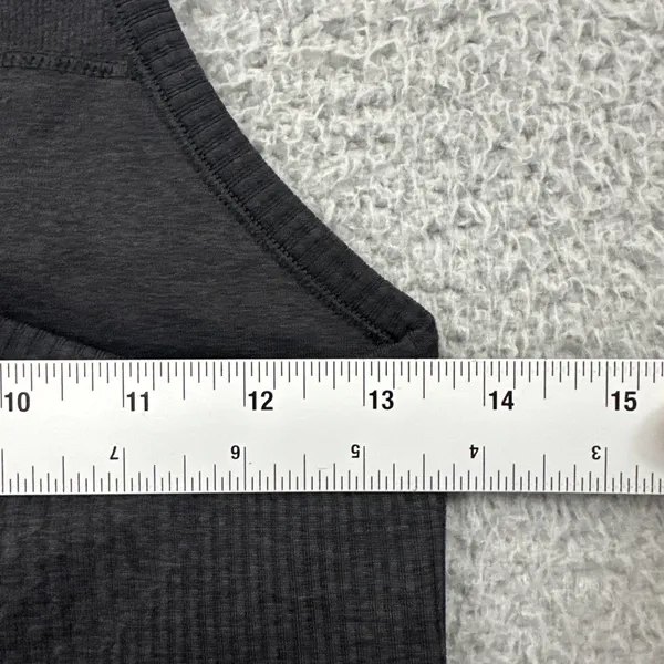 Lululemon Ebb To Street Tank Top Black Athletic Athleisure Yoga Women's 8 - Image 5