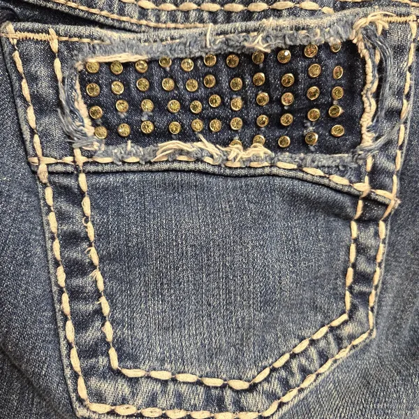 Miss Me Boot Rhinestones Distressed jeans 31 - Image 6