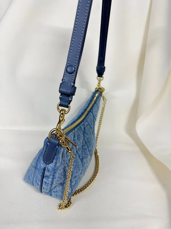 coach Caitlin Shoulder Bag With Quilting cdz89 - Image 6