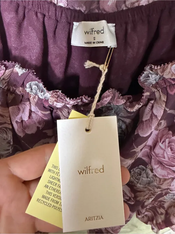 New Aritzia Wilfred Bianca Top Size Medium - Image 9