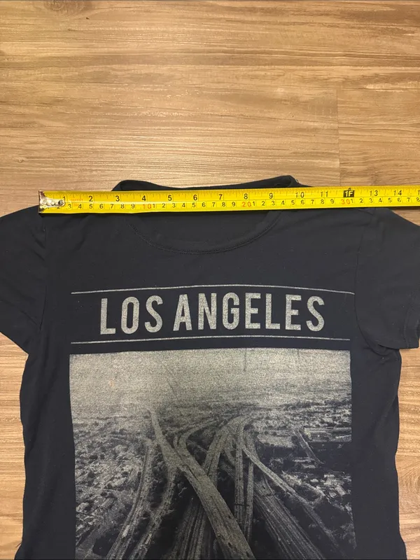 Brandy Melville Carolina Los Angeles Graphic Baby T-Shirt One Size Tumblr 2013 - Image 11