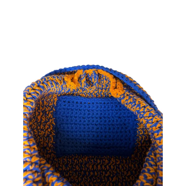 Florida Gators Crochet Tote Bag Handmade Blue Orange Game Day Logo Large Handbag - Image 6