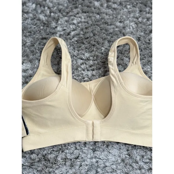Underoutfit Style 457 Comfort Shaping Bra Size XL Beige With Bra Extender NWT - Image 5