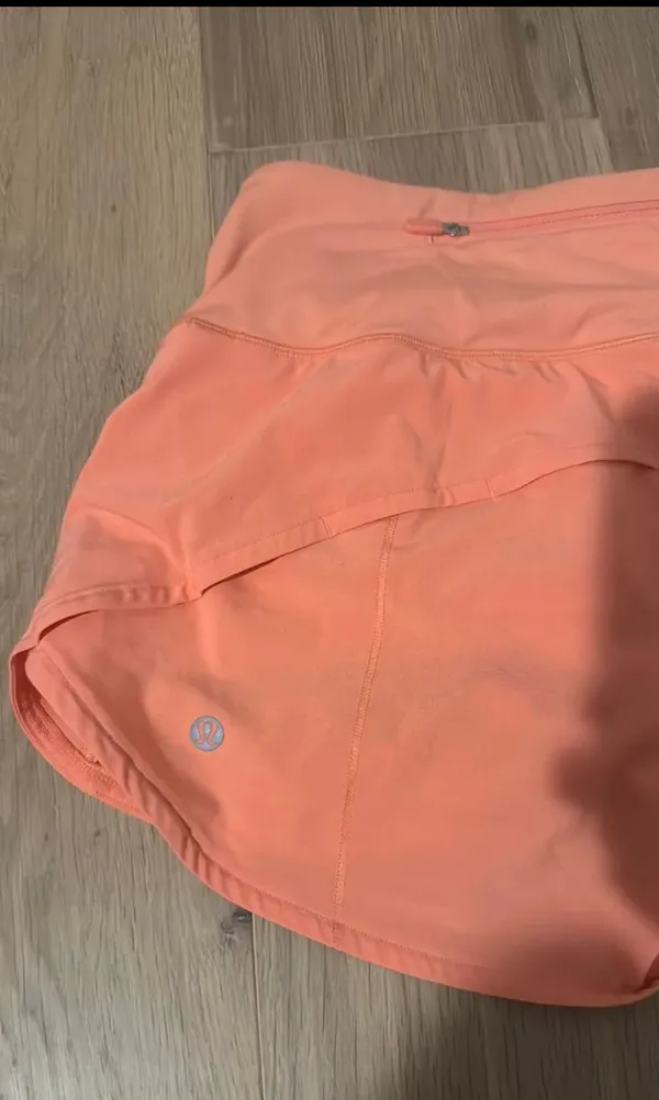 Lululemon Coral Speed Up Shorts 4" - Image 2