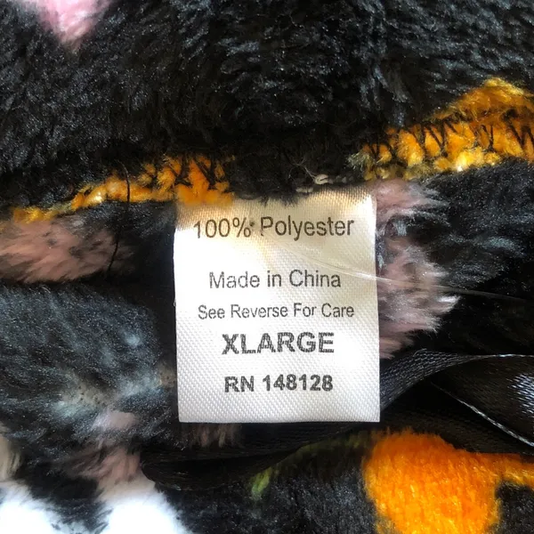 Halloween nwot size XL Pumpkin ghost bows Lounge Pants - Black/Orange - Image 3