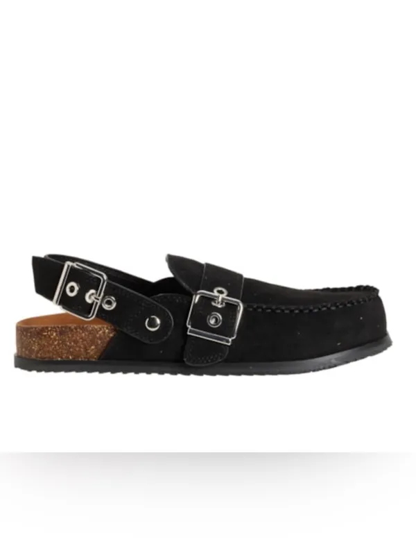 COCONUTS BY MATISSE Tyler Faux Suede Mules 8 Black $95 Retail NEW - Image 5