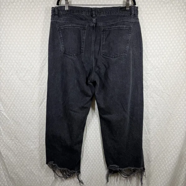 DL1961 Black Hepburn Wide Leg 27” Jeans‎ - Image 5