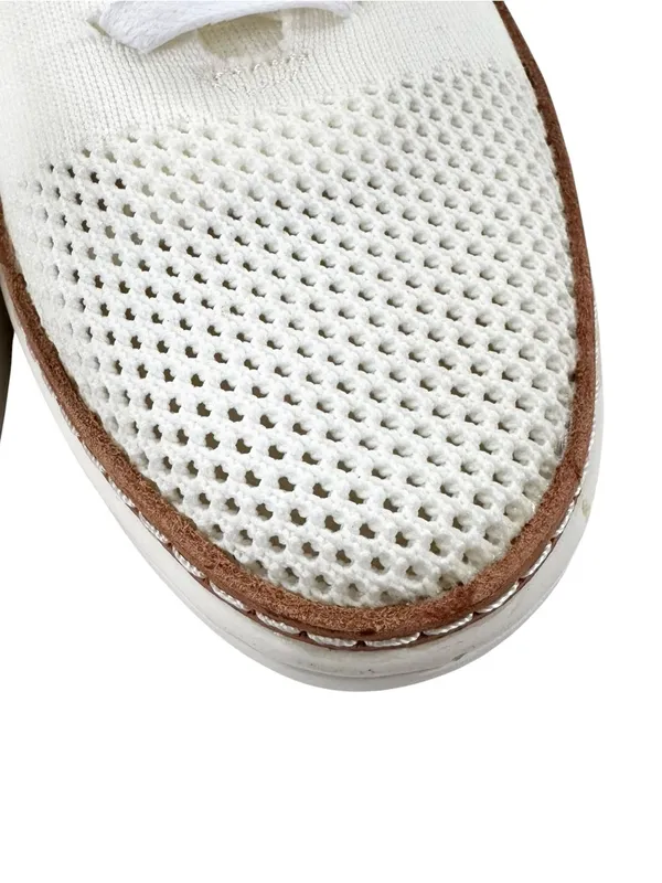 NWT UGG Pinkett Lace-Up HyperWeave Casual Knit Sneaker White Ivory Size 8 - Image 5