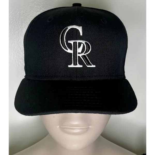 New Era Black  Colorado Rockies Hat - Image 10