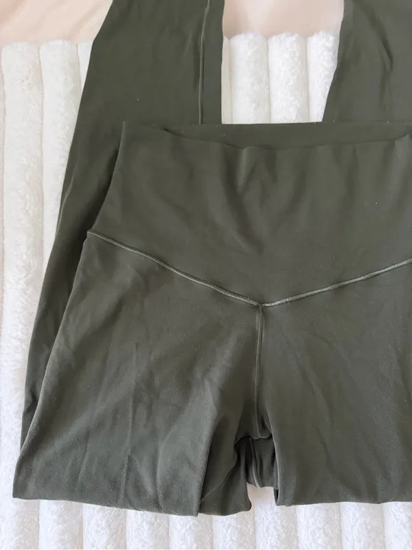 aerie High-Waist Olive Leggings - Image 2