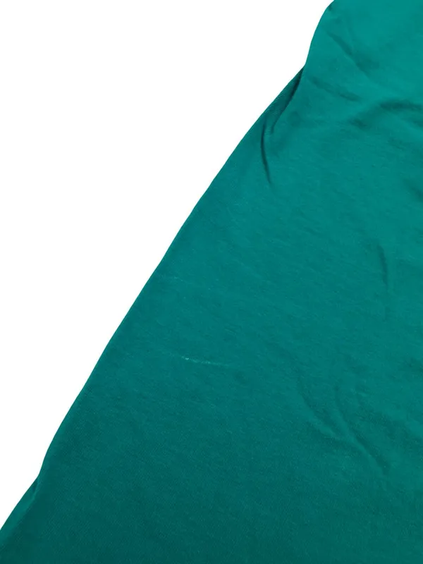 Hanes Teal Graphic Dog Print Vintage 1989 Tee Shirt M. Stewart Large Women's - Image 11