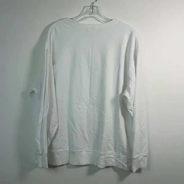 Fresh Produce Manhattan Beach White Sailboat Graphic Sweatshirt XL Made in USA - Image 2